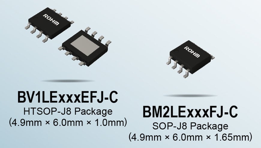 Nouveaux Low Side Switches compacts et intelligents de ROHM : réduction des pertes de puissance et fonctionnement plus sûr en utilisant la technologie propriétaire TDACC™ de circuit et d’appareil